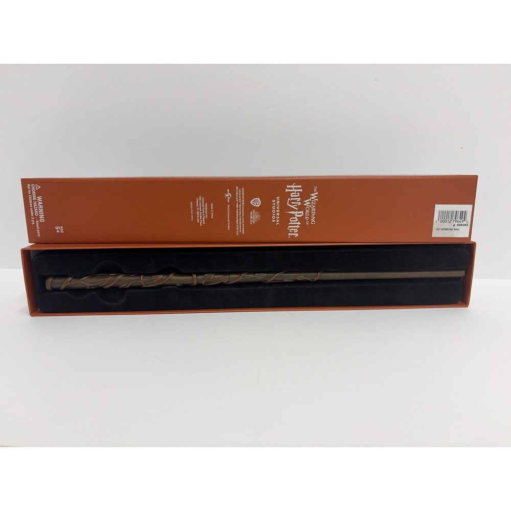 Universal Studios Harry Potter Hermione Granger Interactive Wand with Map Box